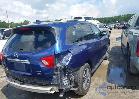 2019 Nissan Pathfinder Sv from USA, damaged, VIN 5N1DR2MM4KC627250
